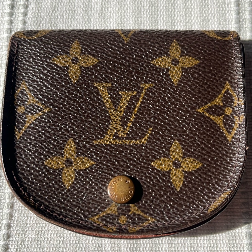 Authentic Vintage Louis Vuitton Monogram Coin Purse